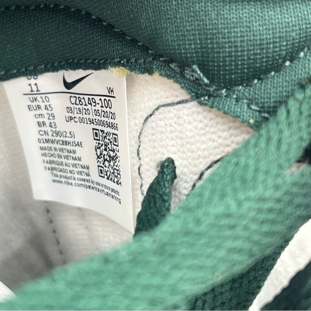 Nike Dunk High “Team Green” CZ8149-300 Men’s Size 11 – New Without Box - Picture 13 of 13